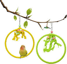 Juguete, Columpio de Algodón para Loros diámetro 23 cm