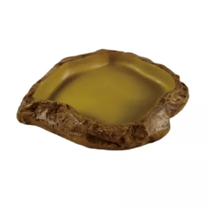 Cuenco de Alimentación de Resina para Terrario, 16*15*3