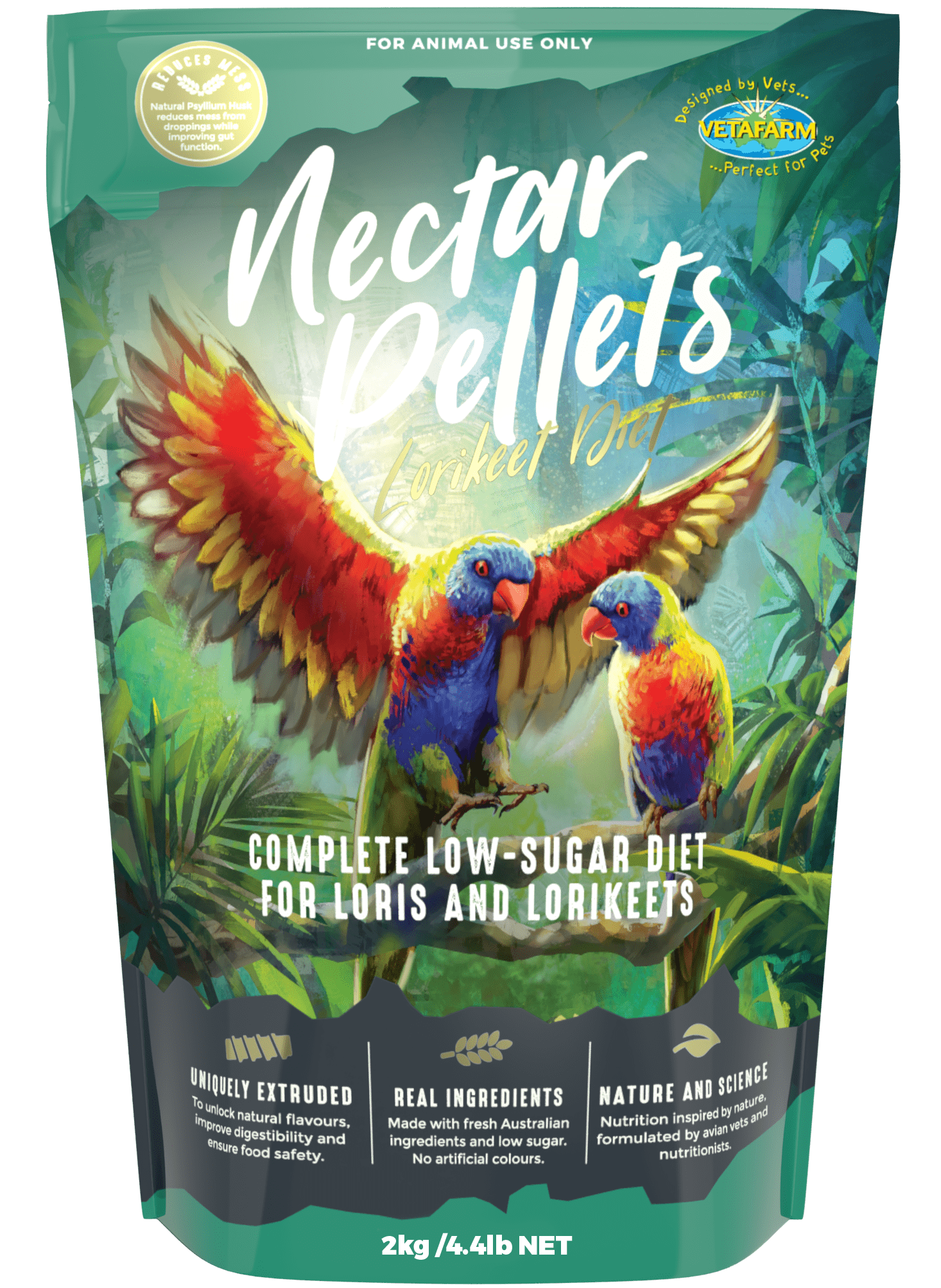 Néctar Pellets Loris, Vetafarm