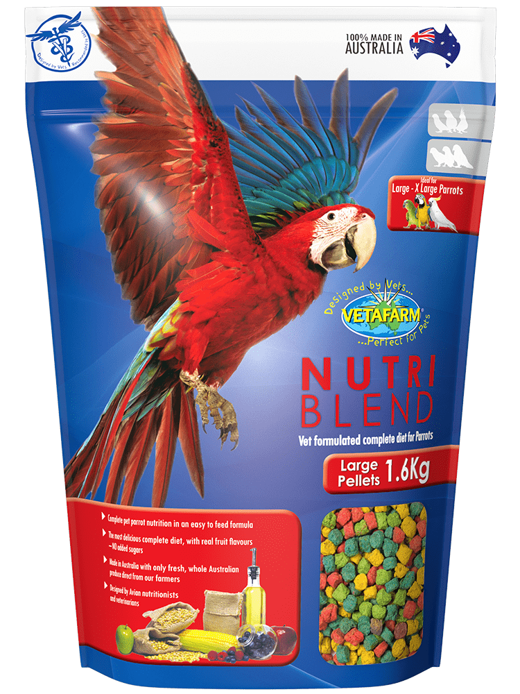Pellets Nutriblend Large, Frutal, Vetafarm