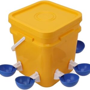 Estanque 10 Litros y 8 Bebederos Basculantes