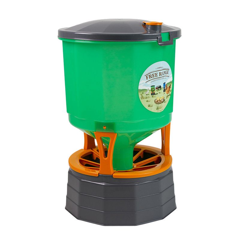 Comedero Gallinas Free Range, 35 y 45 litros