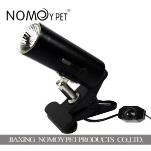 Porta Lampara Clip Dimable, Negra, NomoyPet