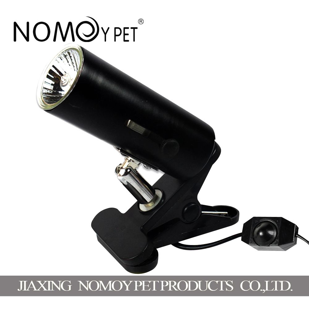 Porta Lampara Clip Dimable, Negra, NomoyPet