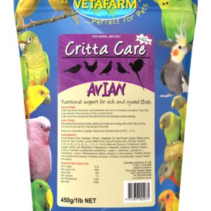 Aves Enfermas, Crittacare Avían, 450 ml, Vetafarm