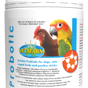 Probotic para Loros y Otros Animales, 90 gramos, Vetafarm
