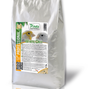 Pastón White Dry, Canarios Blancos y Mosaicos 19.5% proteínas.