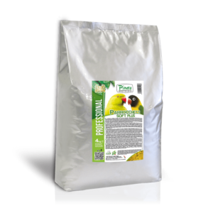 Pastón Parrocchetti Soft Plus (Mórbido) 18% Proteínas, para Loros pequeños.